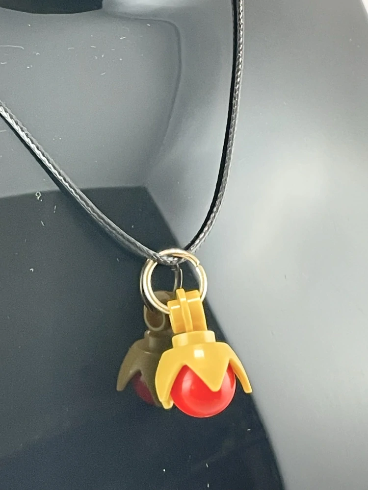 LEGO Set Náhrdelník Náušnice Zlatá/červená